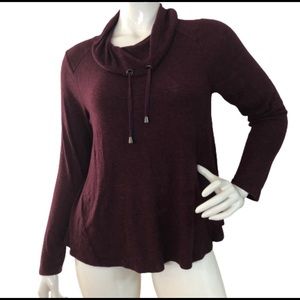 CUPIO BLOUSE SWEATER SIZE L